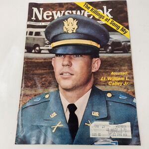 Vintage Newsweek Magazine December 8 1969 Lt William Calley‎ My Lai Massacre War